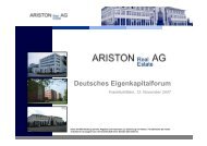 B. Immobilienportfolio - Deutsches Eigenkapitalforum