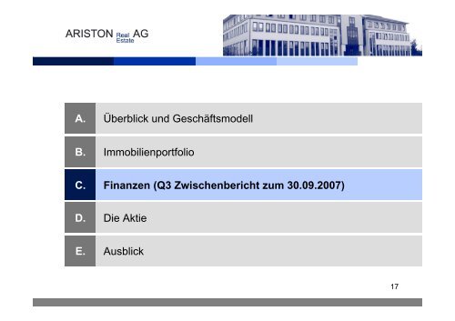 B. Immobilienportfolio - Deutsches Eigenkapitalforum