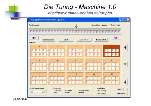 Turingmaschinensimulatoren