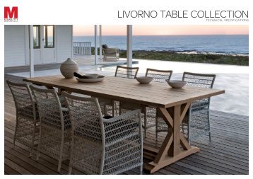livorno table collection - Manutti