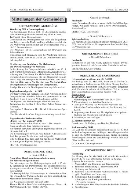 amt text 21 - Fischer Druck + Verlag