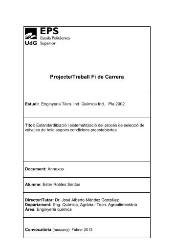 Projecte/Treball Fi de Carrera