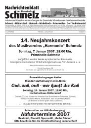 Nr. 01/2007 - Gemeinde Schmelz