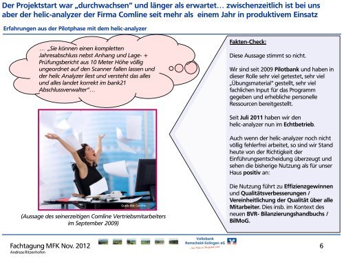 strategische Bedeutung des helic Analyzer - Comline