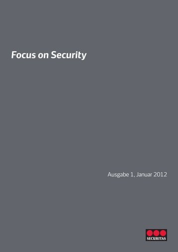 Focus on Security 1-2012 - Securitas