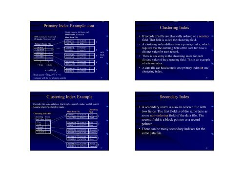 Lecture 8 Objectives Physical Database Design