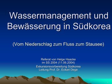 Powerpoint-Folien - Helge Haacke