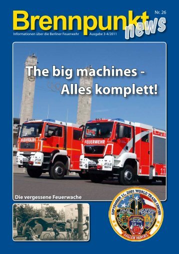 Brennpunkt news Nr. 26 - Feuerwehrmuseum Berlin