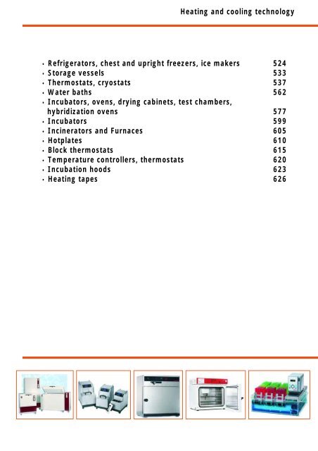 Heating and cooling technology • Refrigerators, chest and ... - S.Witko