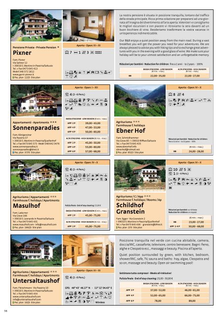 Sommerkatalog 2012 italienisch