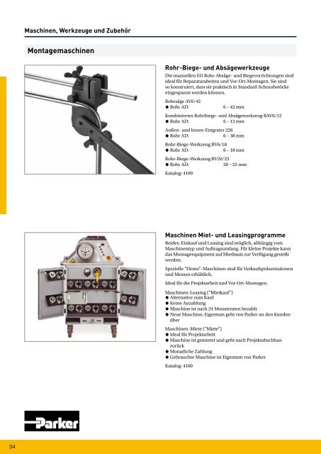 Parflange® F37für Rohr- und Rohrleitungs- verbindungen