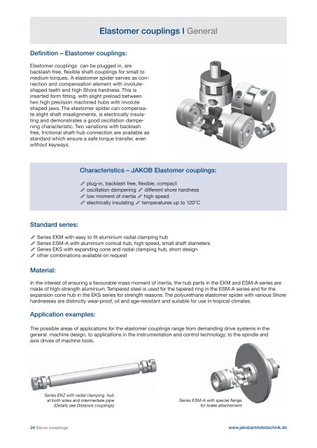 Metal bellows coupling I Series KPP - Jakob GmbH & Co ...