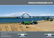 PRODUKTPROGRAMM 2012 - Deutz fahr