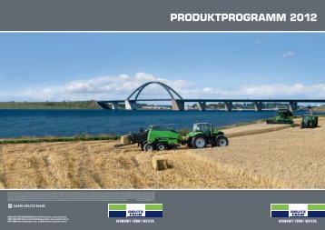 PRODUKTPROGRAMM 2012 - Deutz fahr