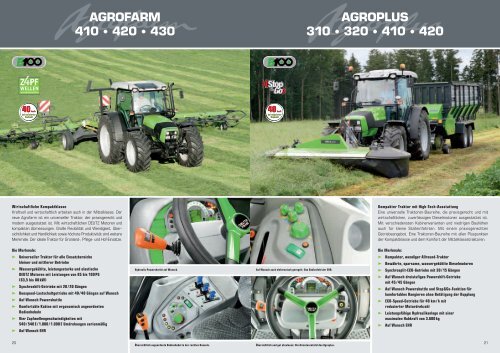 PRODUKTPROGRAMM 2012 - Deutz fahr