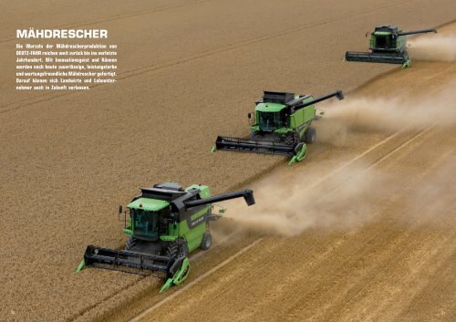 PRODUKTPROGRAMM 2012 - Deutz fahr