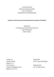 Diplomarbeit Schilling extern - Research Group Climate Change ...