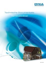 Technische Documentatie Hemelwaterafvoer - Dyka