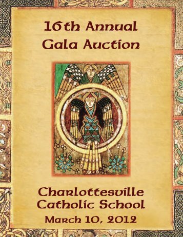 16th Annual Gala Auction - Charlottesville Catholic School