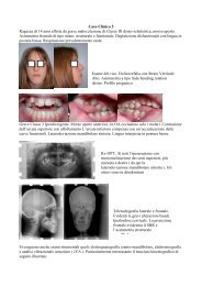 caso clinico 5 - Dott. Giuseppe Stefanelli. Odontoiatria sistemica