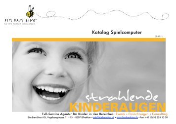 Katalog Spielcomputer - Bim Bam Bino