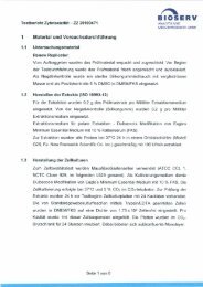 Prüfbericht Zytotoxizität