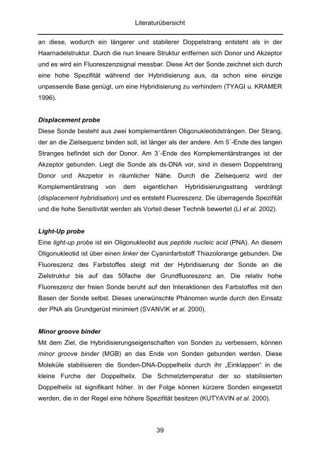 Quantitativer Nachweis von Lawsonia intracellularis mittels real-time ...