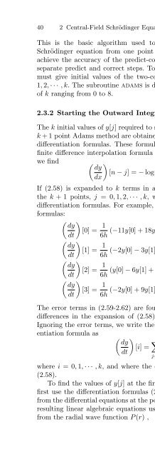 Atomic Structure Theory