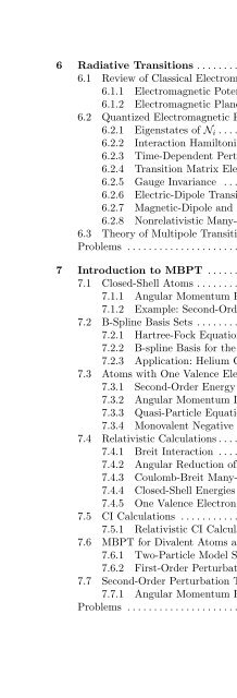 Atomic Structure Theory