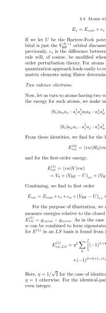 Atomic Structure Theory