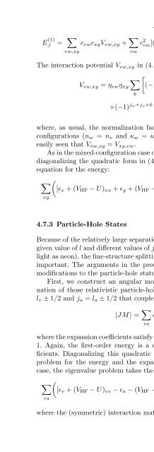 Atomic Structure Theory