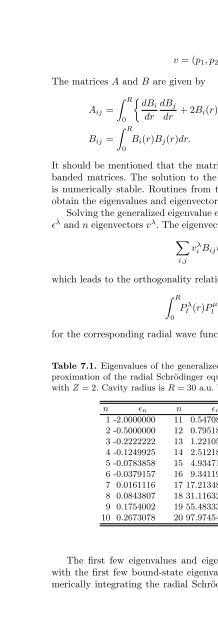 Atomic Structure Theory