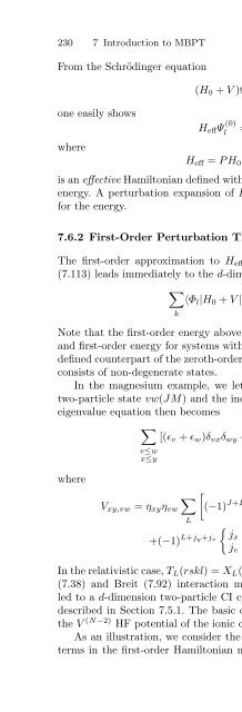 Atomic Structure Theory