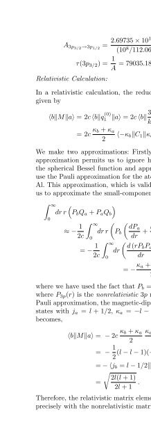 Atomic Structure Theory