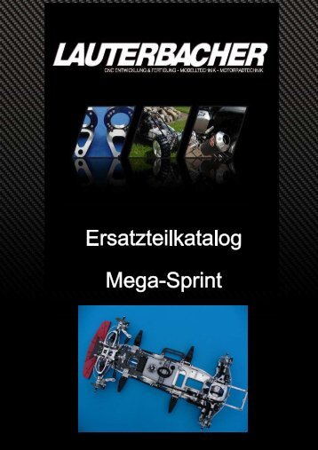 Ersatzteilkatalog Mega-Sprint - Lauterbacher