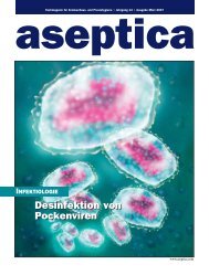 Desinfektion von Pockenviren Desinfektion von Pockenviren - aseptica
