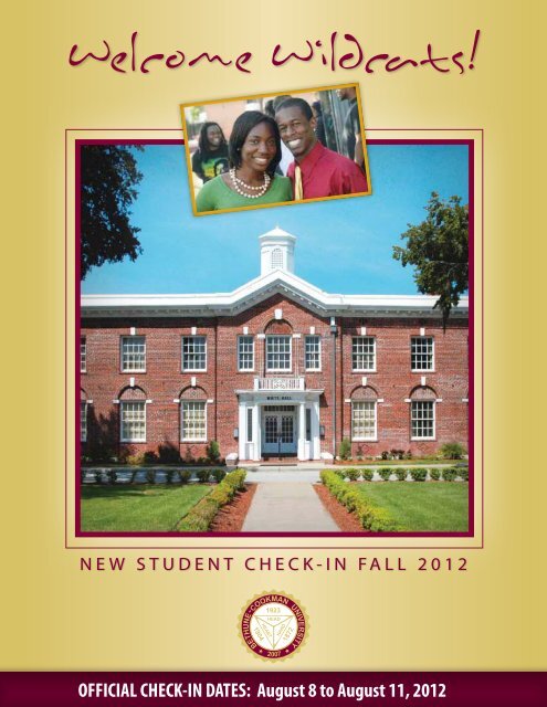 New Student Check-in - Bethune-Cookman University