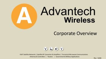 Corporate Overview Presentation [PDF] - Advantech