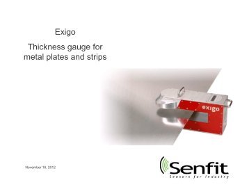 Please, Download Exigo leaflet here - Senfit