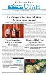 Rich Stayner Receives Lifetime Achievement Award - The Landlord ...