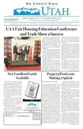 UAA Fair Housing Education Conference and Trade Show a Success