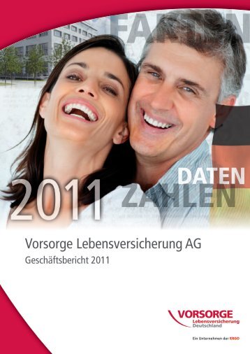 Geschäftsbericht 2011 Vorsorge Lebensversicherung AG - Ergo