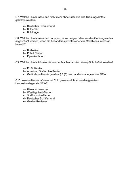 Fragenkatalog-Sachkundenachweis - Kreis Düren