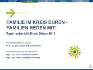 Familienbericht Kurzfassung - Kreis Düren