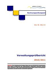 Verwaltungsprüfbericht 2010-2011 - Kreis Düren