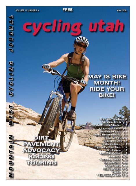 May 2008 Issue - Cycling Utah