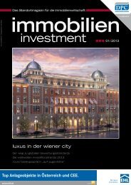 immobilien investment 1-2013.pdf - DMV - della lucia medien ...