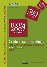 general conferenc e & 22 - ICOM Österreich