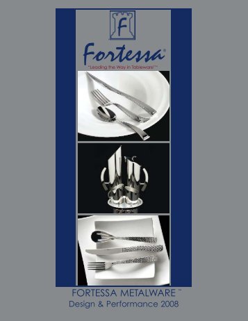 Metalware 2008:Layout 1.qxd - Fortessa Inc
