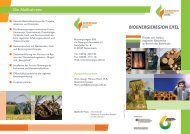 Bioenergieregion Eifel: Flyer - Kreis Euskirchen